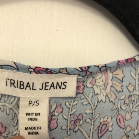 Tribal Jeans Floral Top - Picture 8 of 9